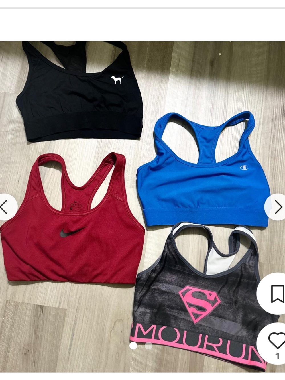 Nike Red Racerback Sports Bra - Women's Supportive Athletic Top